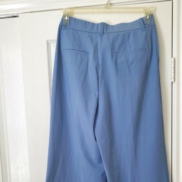 Zara blue NWT high waisted wide leg pants - Picture 7 of 7